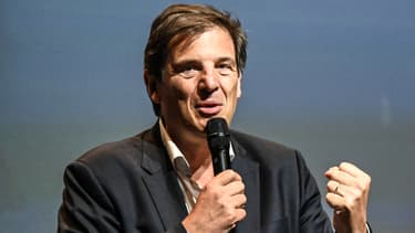 Le président de la FFR, Florian Grill, le 1er juillet 2023