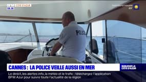 Pendant le festival de Cannes, la police veille aussi en mer
