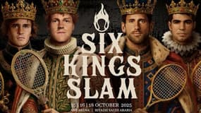 L'affiche du Six Kings Slam 2025.