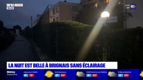 La nuit est belle à Brignais sans éclairage