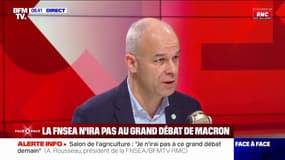 Arnaud Rousseau: "J'attends du président de la République qu'il porte la vision qui est la sienne pour la fin de son mandat"