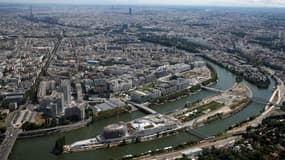 Vue de Boulogne-Billancourt.