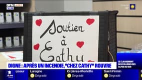 Digne-les-Bains: six mois après un incendie criminel, le tabac "Chez Cathy" va rouvrir