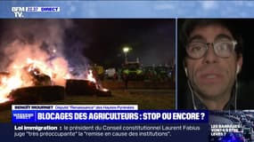 Mobilisation des agriculteurs: "Le Premier ministre a eu un discours de confiance", pour Benoît Mournet (Renaissance)