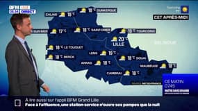 Météo Nord-Pas-de-Calais: un jeudi ensoleillé, jusqu'à 18°C à Calais et 20°C à Lille