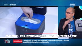 La chronique d'Anthony Morel : Ces innovations qui facilitent l'usage et l'entretien du masque - 27/08