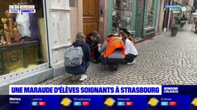 Strasbourg: une cinquantaine d'élèves soignants ont participé à une maraude