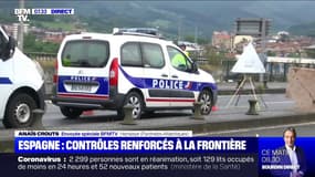 Les contrôles routiers sont renforcés à la frontière entre la France et l'Espagne