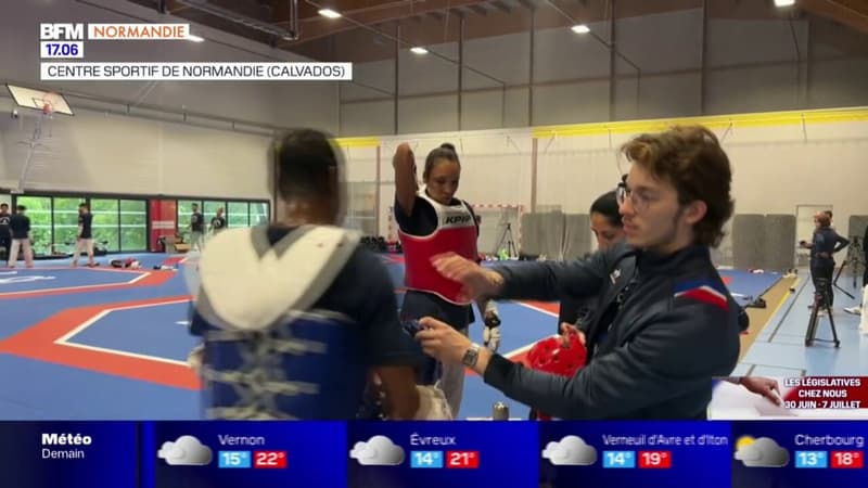 JO 2024: Houlgate accueille l’équipe de France de taekwondo 