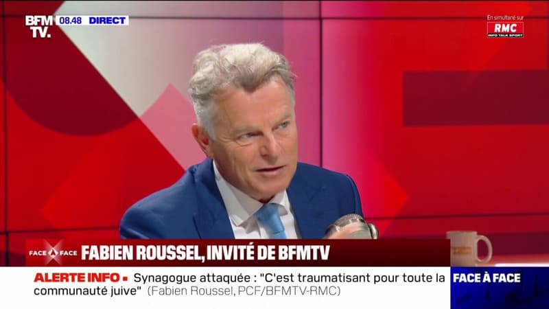 Fabien Roussel évoque l'hypothèse d'un gouvernement NFP sans LFI