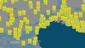 Manifestations des "Gilets jaunes" en Occitanie: la carte des blocages prévus le 17 novembre dans votre région