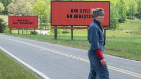 Frances McDromand dans "3 Billboards, les Panneaux de la vengance" 