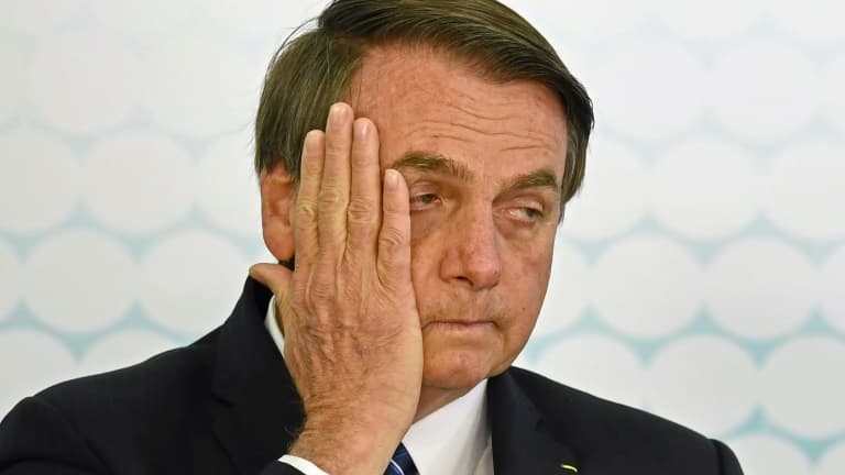 Le président brésilien Jair Bolsonaro au palais Planalto à Brasilia, le 6 septembre 2019