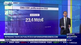 CGA CGM : profits record en 2022