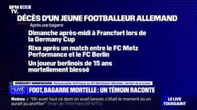 "Au coup de sifflet final, on a entendu des cris": un témoin de la bagarre mortelle après un match à Francfort raconte