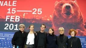 Le jury de la 68ème Berlinale, le 15 février 2018