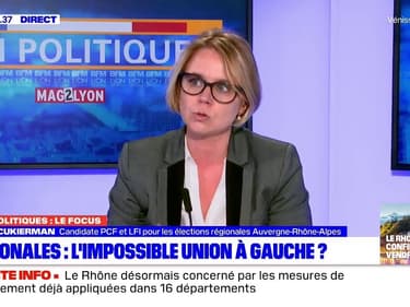 Régionales: Cécile Cukierman assure "ne fermer aucune porte" pour une alliance avec Najat Vallaud-Belkacem