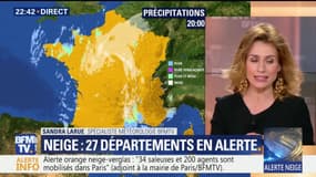 Neige: 27 départements toujours en vigilance orange (4/5)