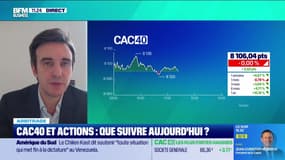 Arbitrage : CAC40 et actions, que suivre ? - 17/12