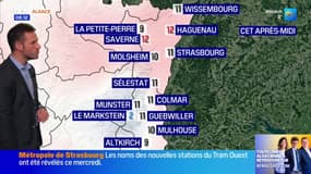 Météo Alsace: un ciel couvert et de la pluie ce jeudi, jusqu'à 11°C à Colmar et à Strasbourg
