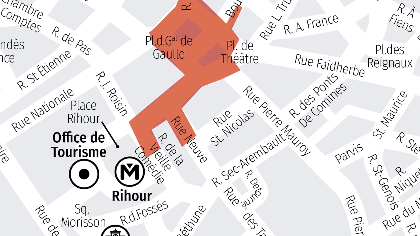 Dans le secteur de l’hyper-centre de Lille, la circulation automobile sera interdite les veilles et jours de matchs pour la coupe du monde de rugby.