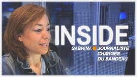 Inside : Sabrina, journaliste en charge des bandeaux de BFMTV