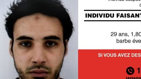 Une photo de Cherif Chekatt, l'auteur présumé de l'attentat du marché de Noël de Strasbourg, qui a fait au moins deux morts, obtenue par l'AFP le 12 décembre 2018
