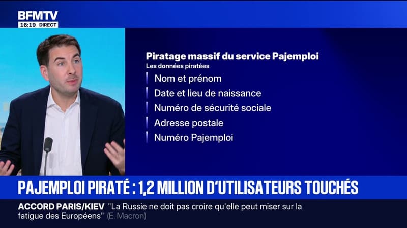 Le service Pajemploi a été victime d'un vol de données, jusqu'à 1,2 million de personnes sont concernées selon l'Urssaf