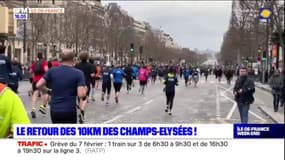 Paris: le retour des 10 kilomètres des Champs-Elysées ce dimanche