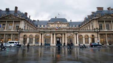 Façade du conseil d'Etat, le 9 janvier 2014.