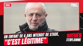 Un enfant interdit de stade, "ça nous aurait coûté 4000 balles" justifie le président du Havre