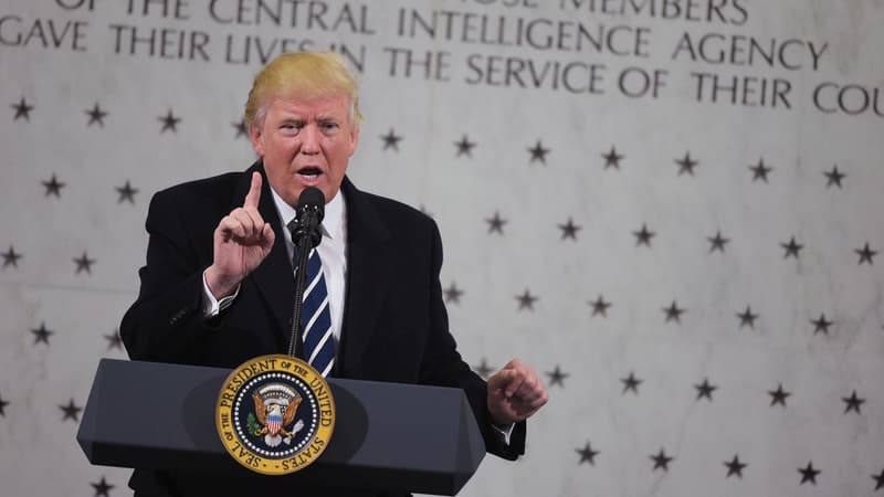 Donald Trump à la CIA.