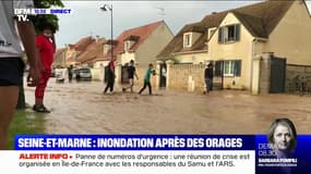 La Seine-et-Marne touchée par des inondations après des orages
