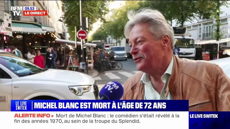 "C'est un acteur que j'estimais": la tristesse d'un Français après la mort de Michel Blanc