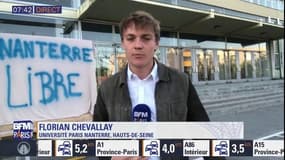 Universités: des étudiants de Nanterre ont retiré des barricades pendant la nuit