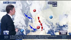 La météo pour ce samedi 28 janvier 2017