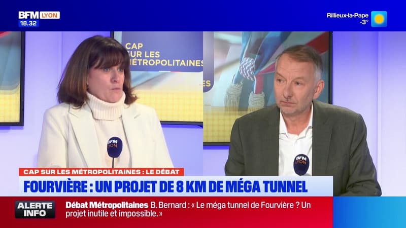 Débat Bernard / Sarselli : un projet de méga tunnel de 8km