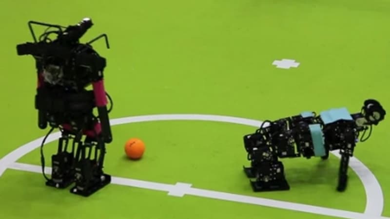 RoboCup: la Coupe du monde de football des robots se dispute en Corée du Sud