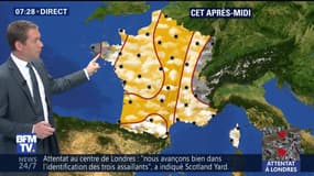 La météo pour ce lundi 5 juin 2017