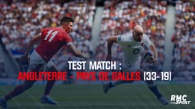 Résumé : Angleterre - Pays de Galles (33-19) – Test match
