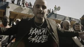 Une image extraite du clip "Pégase" du rappeur Fianso.