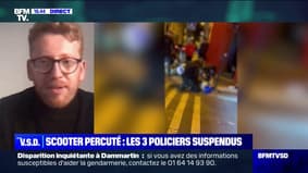 Minors hit on a scooter: several witnesses describe a deviation from the police car, according to Mathieu Molard, journalist at StreetPress
