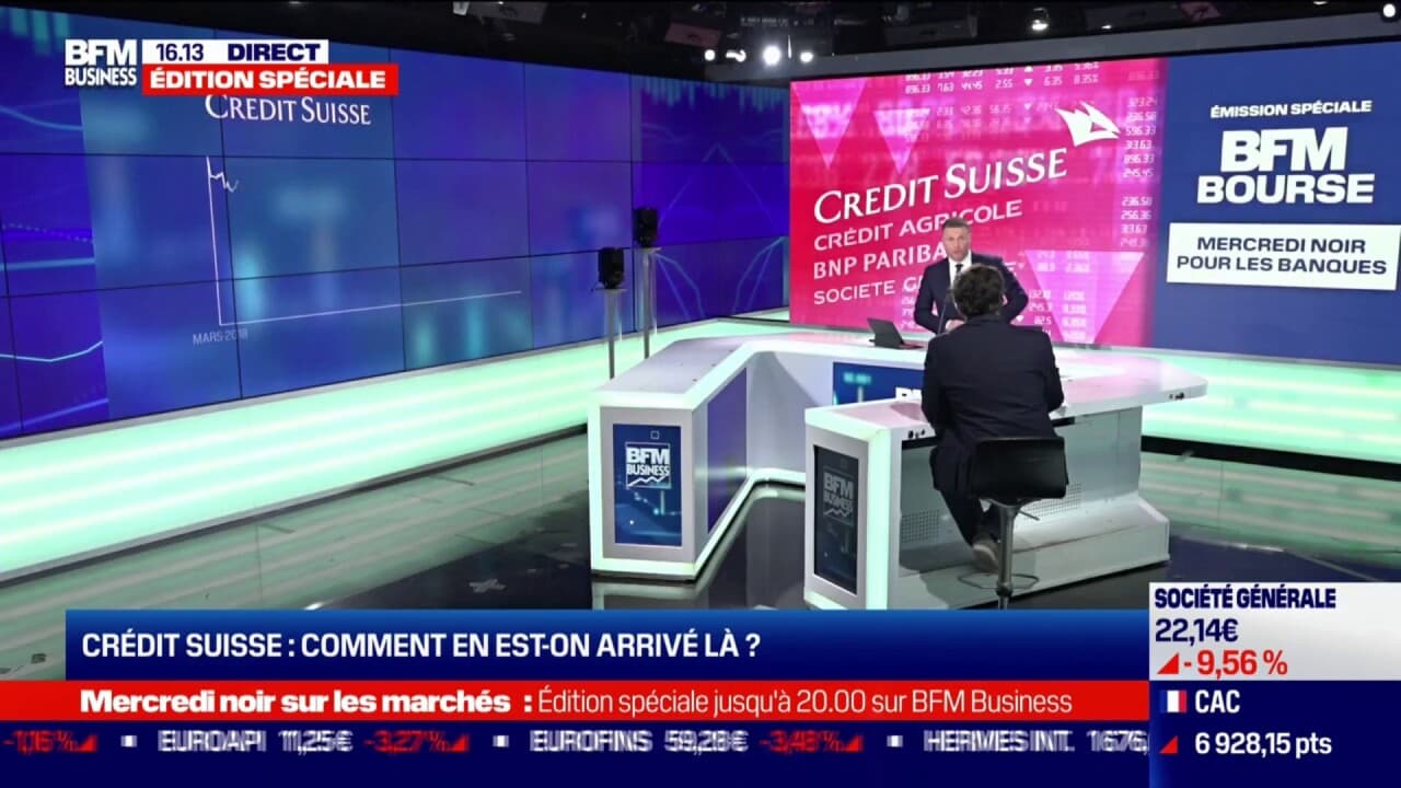 Crédit Suisse comment en eston arrivé là