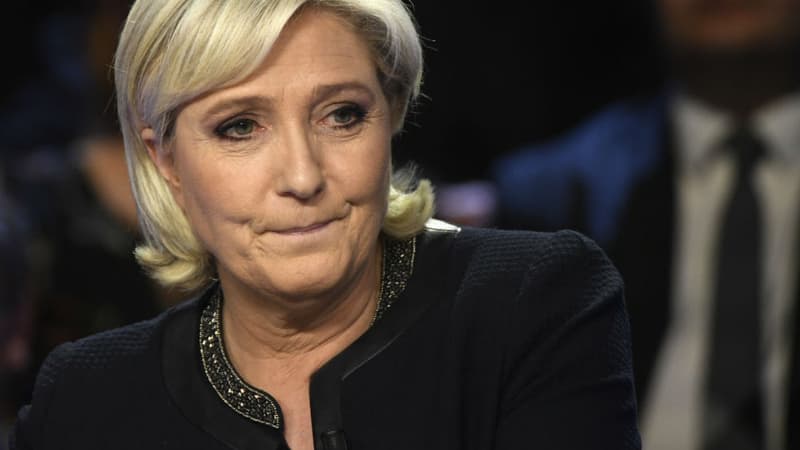 La cheffe du Rassemblement national Marine Le Pen