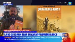 Nice: raconter l'histoire du judaïsme en BD, le projet de Joann Sfar