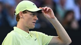 Jannik Sinner à l'Open d'Australie le 24 janvier 2025