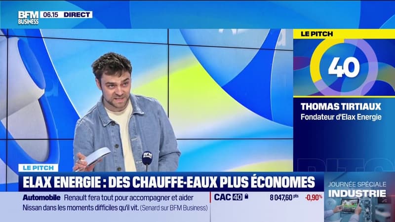 Le Pitch - Elax Énergie: un boîtier pour mieux gérer la consommation de son chauffe-eau