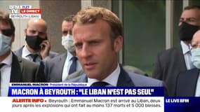 Emmanuel Macron: "Si ces réformes ne sont pas faites, le Liban continuera de s'enfoncer"