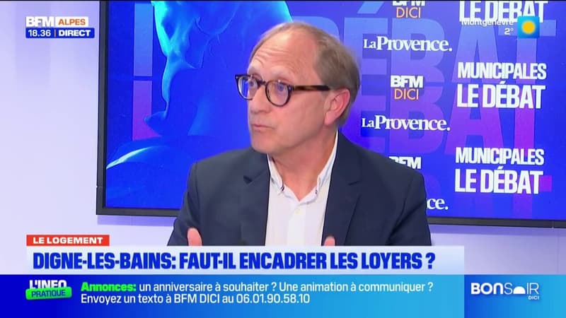 Gilles Chalvet, candidat divers centre à la mairie de Digne-les-Bains et tête de la liste "Terre Dignoise 2026" revient sur le sujet des logements
