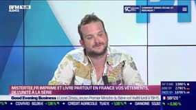 Tristan Charon (Mistertee) : Mistertee.fr imprime et livre partout en France vos vêtements, de l'unité à la série - 04/03